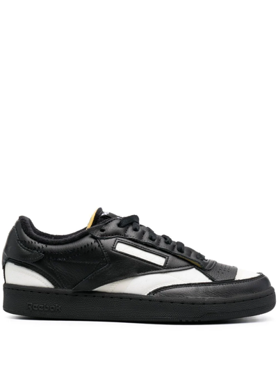 Shop Maison Margiela X Reebok Club C Memory Of Sneakers In Black