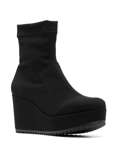 Shop Pedro Garcia Urbana 2 Ways Platform Boots In Black