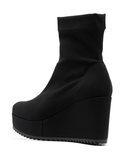 Shop Pedro Garcia Urbana 2 Ways Platform Boots In Black