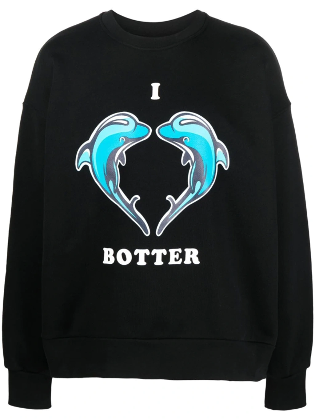 【BOTTER】CREWNECK SWEATER DOLPHIN BOTTER BLACK 149541658?w=1024