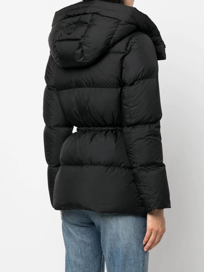 Mackage Padded Zip-up Coat In Black