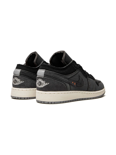 Shop Jordan Air  1 Low Se Craft "inside Out" Sneakers In Black