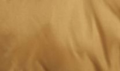 Noize Vroni Mixed Media Puffer Jacket In Butternut