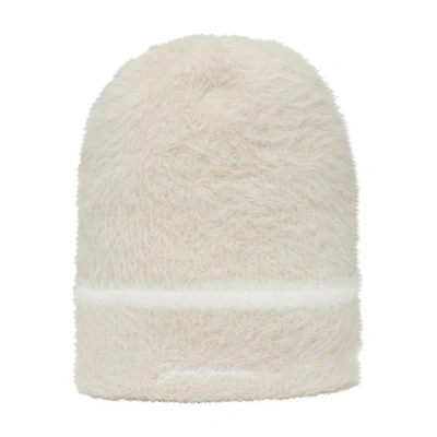 Shop Jacquemus Neve Beanie In Off White