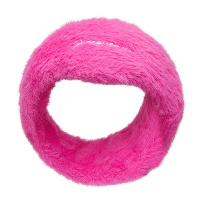 Shop Jacquemus Neve Headband In Pink