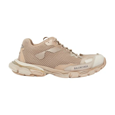 Shop Balenciaga Track 3 Sneakers In Beige Mix