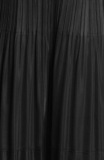 Issey Miyake Black Fluffy Basics Jumpsuit In Black