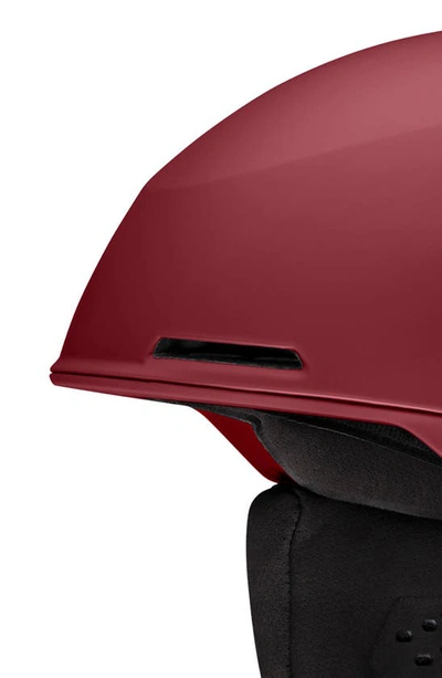 Shop Smith Altus Snow Helmet With Mips In Matte Sangria