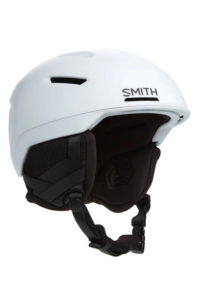 Shop Smith Altus Snow Helmet With Mips In Matte White