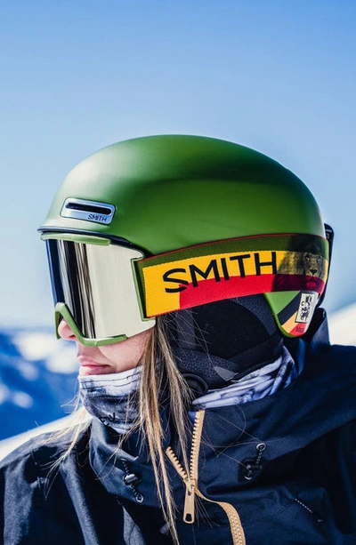 Shop Smith Maze Mips Round Contour Fit Snow Helmet In Matte High Fives