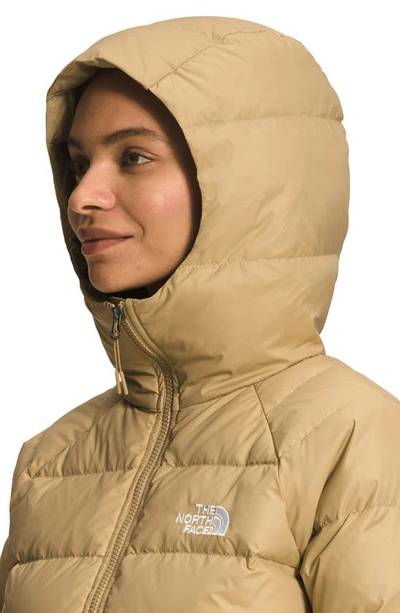Shop The North Face Hydrenalite Hooded Down Jacket In Antelope Tan