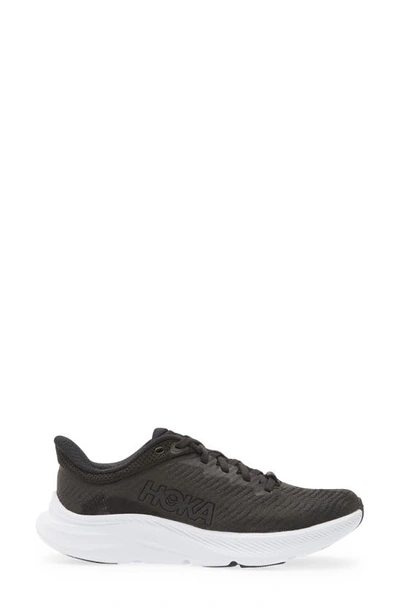 Hoka Solimar Running Shoe In Black / White