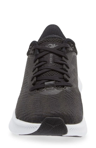 Hoka Solimar Running Shoe In Black / White