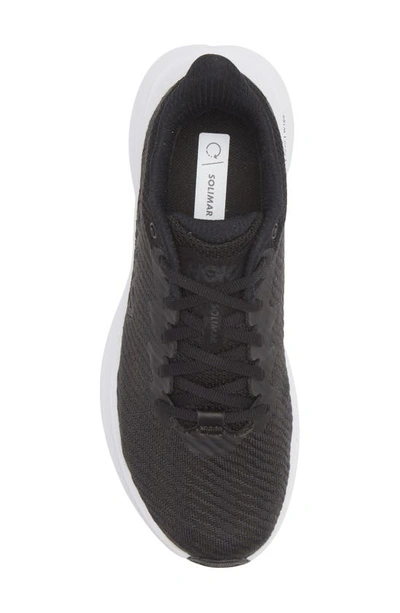 Hoka Solimar Running Shoe In Black / White