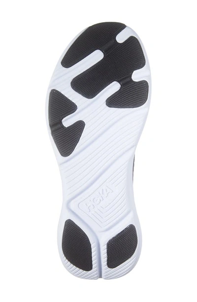 Hoka Solimar Running Shoe In Black / White
