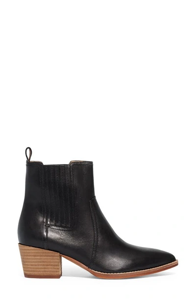 Madewell The Western Ankle Boot In True Black | ModeSens