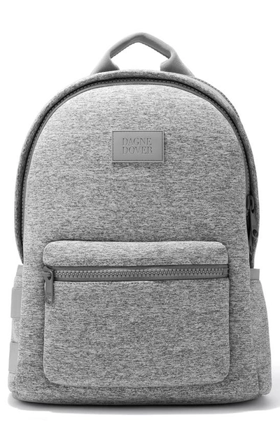 Shop Dagne Dover Dakota Large Neoprene Backpack In Heather Grey