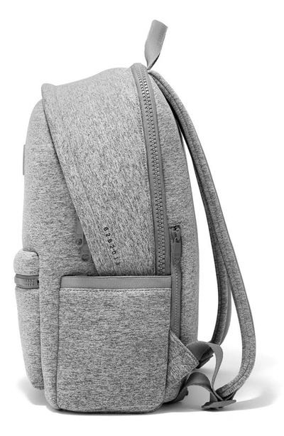 Shop Dagne Dover Dakota Large Neoprene Backpack In Heather Grey