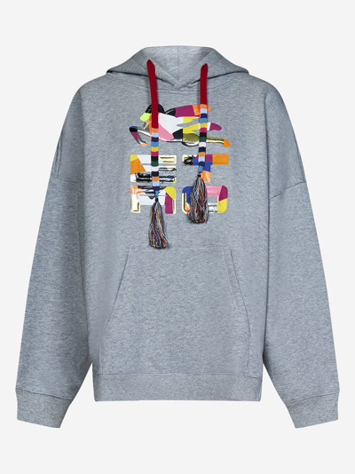 Shop Etro Sweatshirt In Grey