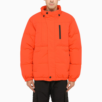 Shop A-cold-wall* Orange Down Jacket