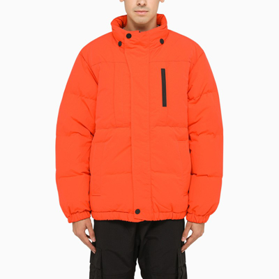 A-cold-wall* Cirrus Puffer Jacket In Orange