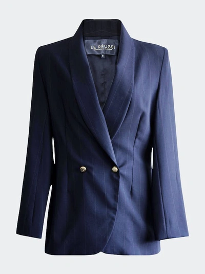 Shop Le Réussi Refined Suit Blazer In Black