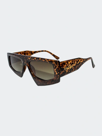 Shop Fifth & Ninth Ivy Polarized Sunglasses In Brown