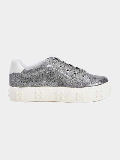 Shop Katy Perry The Florral Sneaker In Grey