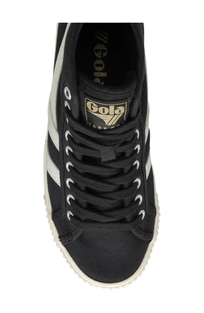 Shop Gola Tennix Mark Cox High Top Sneaker In Black/ Offwhite