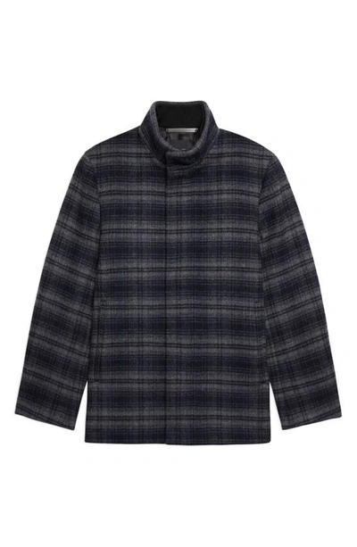 Theory Clarence Pure 2 Recycled Wool Jacket In Baltic Multi - Zci