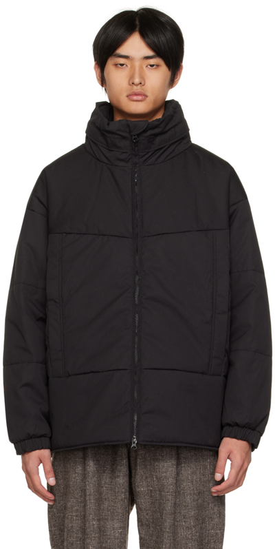 Shop Nanamica Black Insulation Jacket In K Black