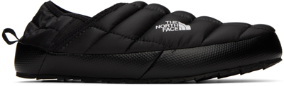 Shop The North Face Black Thermoball Traction V Mules In Ky4 Tnf Black/tnf Wh