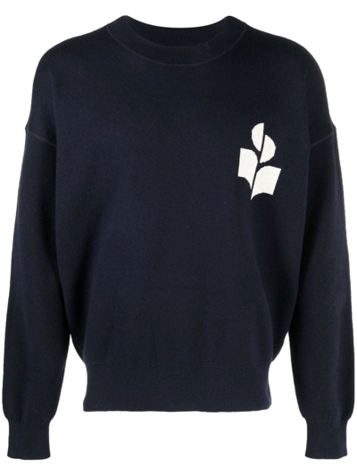 Shop Isabel Marant Sweatshirt With Print In Black
