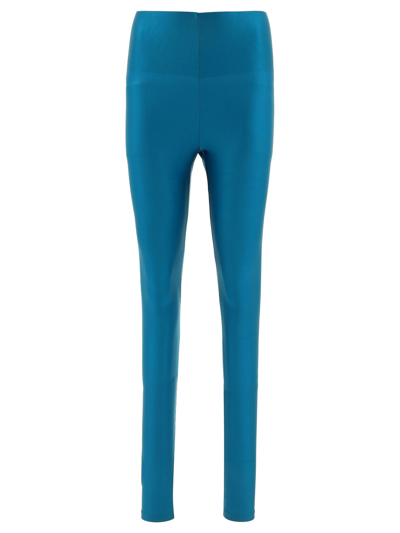 Shop The Andamane "holy" Legging With Stirrup In Blue