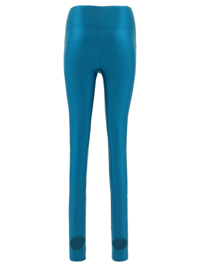 Shop The Andamane "holy" Legging With Stirrup In Blue