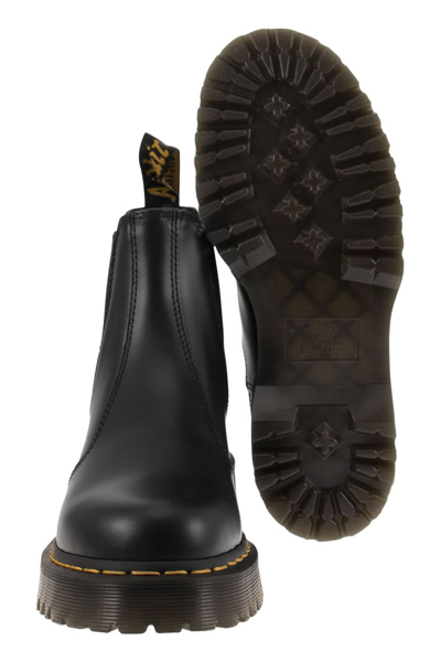 Shop Dr. Martens' Dr. Martens Smooth Leather 2976 Bex Chelsea Boots In Black