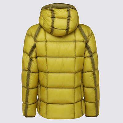 Shop C.p. Company Golden Palm Feather Down Jacket