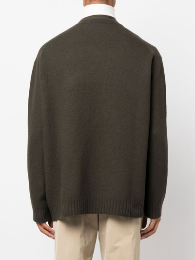 Shop Jil Sander Sweaters Green