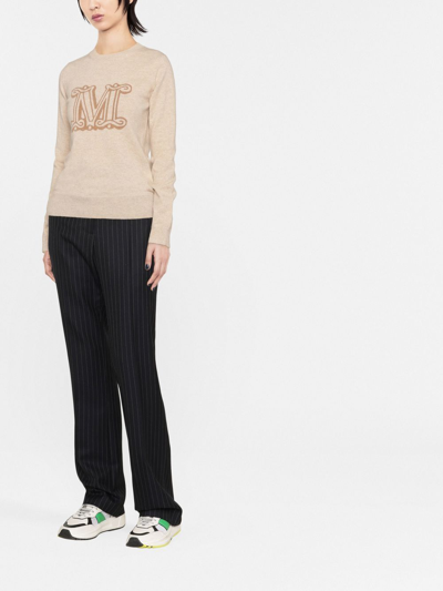 Shop Max Mara Sweaters Beige