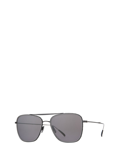 Shop Mr Leight Mr. Leight Sunglasses In Pewter-black