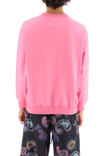 Shop Rassvet Sparks Logo Sweatshirt In Pink