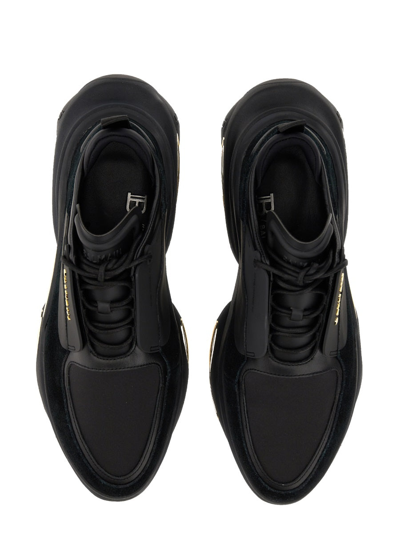 Shop Balmain Sneaker B-bold In Black