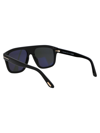Shop Tom Ford Sunglasses In 01d Black