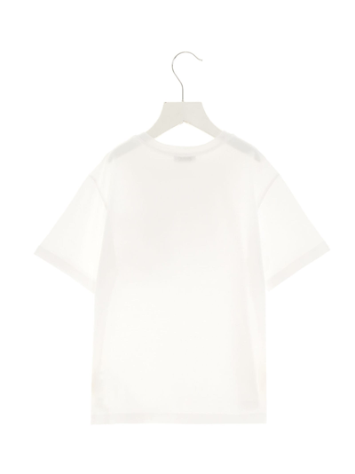 Shop Dolce & Gabbana Logo Pocket T-shirt In White/black