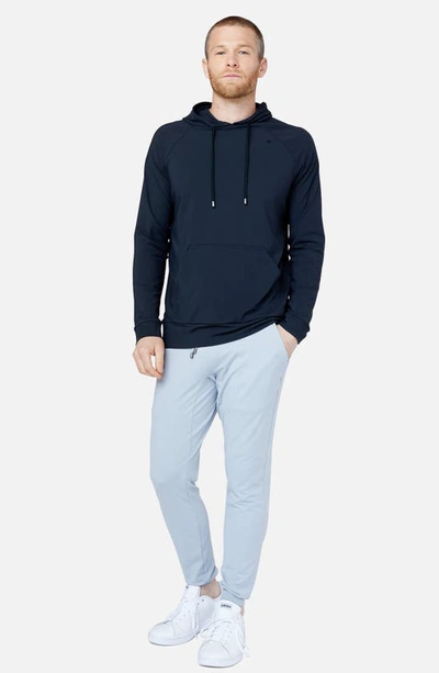 Redvanly Larkin Stretch Golf Hoodie In Tuxedo