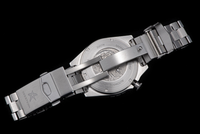 Pre-owned Seestern V3 S407-600t.s Genuine Ceramic Bezel 200m Diver's Sport Watch Silver