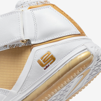 Pre-owned Nike Zoom Lebron 2 'maccabi' Shoes Metallic Gold (dj4892-100) Expeditedship