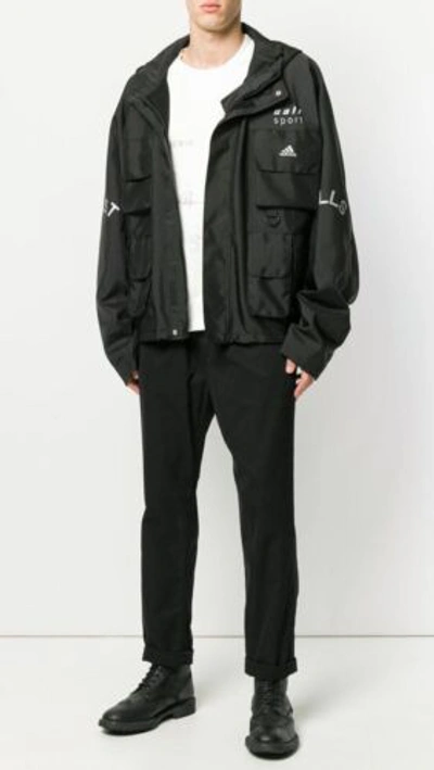 Pre-owned Adidas Originals Yeezy Adidas Season 5 Calabasas Sport Parka Coat  Black M Made In Italy $650 | ModeSens