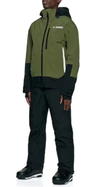 ADIDAS ORIGINALS Pre-owned Adidas Terrex Myshelter Snow Jacket Olive/black Size L. $400.