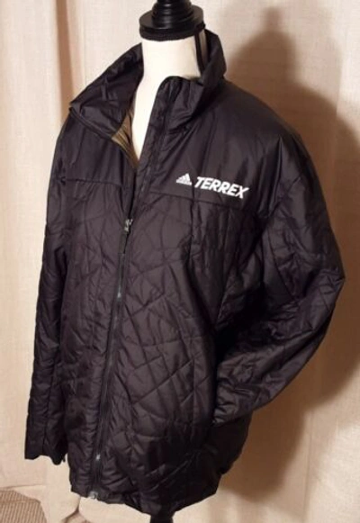 Pre-owned Adidas Originals Adidas Terrex Resort 3 In 1 Jacket Olive/black Size Xl. $400.